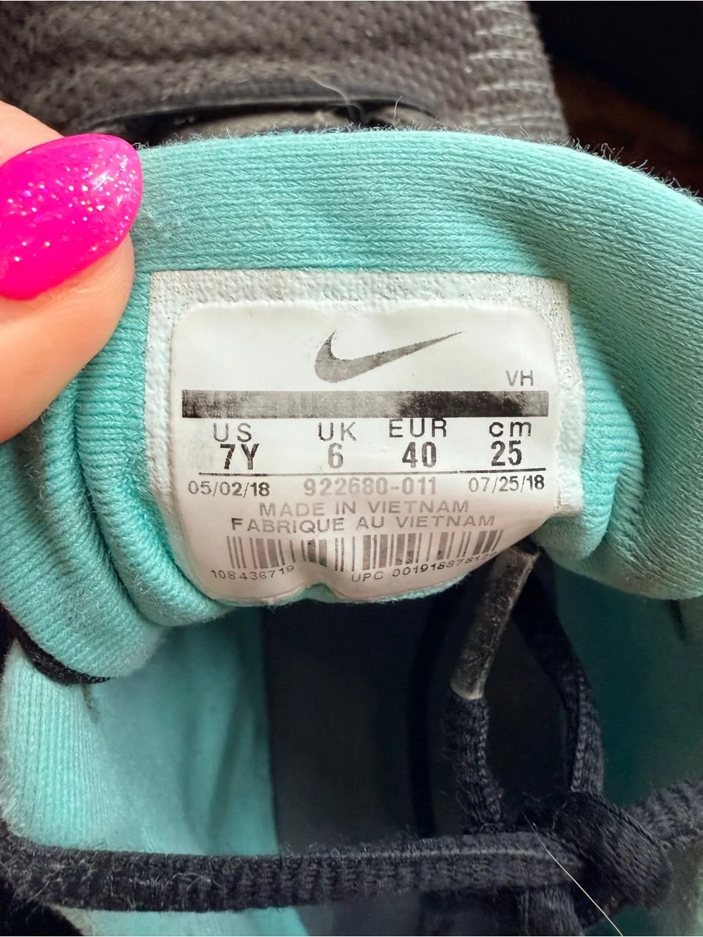 Nike Team Hustle-7Y